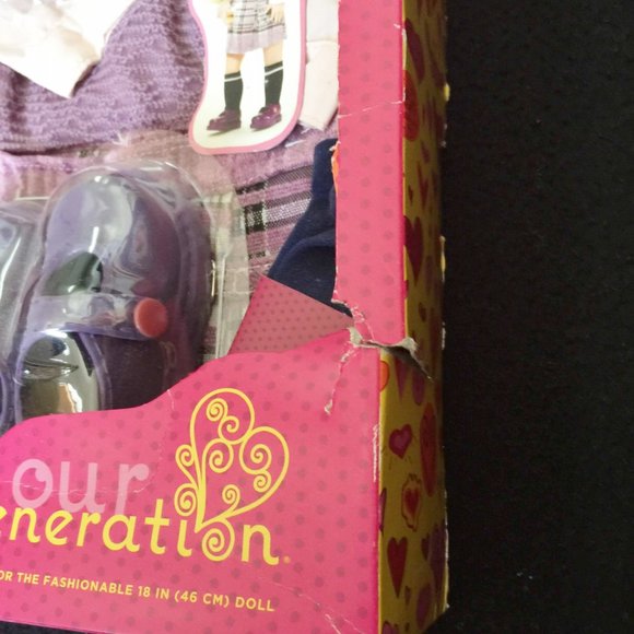 New Our Generation Doll Hally Read Play Set Book - Picture 2 of 7